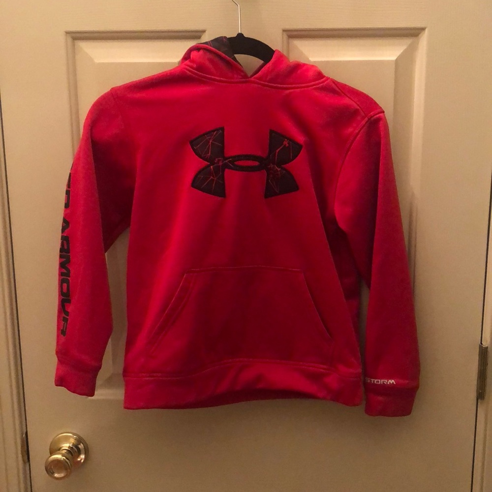 Youth Under Armour Big Logo Hoodie